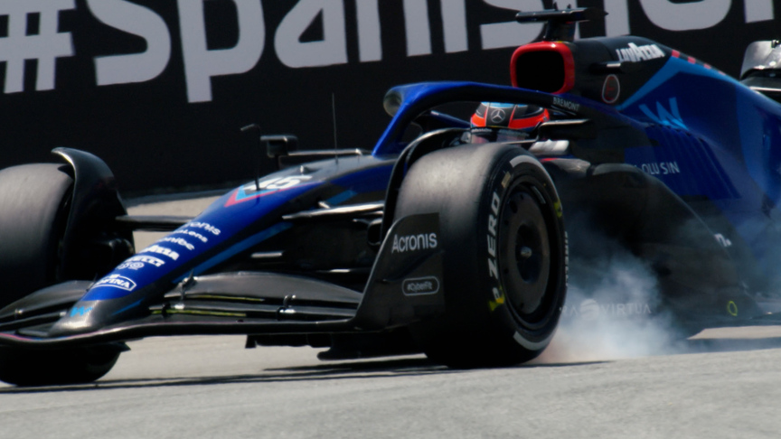 2022 Spanish GP FP1: Nyck de Vries gets to grips with Williams in debut F1 race weekend
