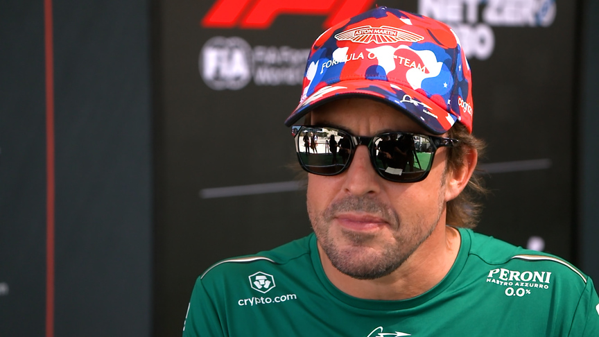 Aston Martin's Fernando Alonso loves COTA's overtaking opportunities