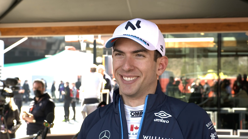 Nicholas Latifi: 'Car definitely feels different to last year'