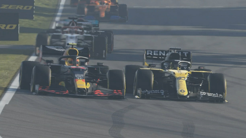 2020 F1 Esports Pro Series: Longuet and Kiefer battle for win on amazing final lap