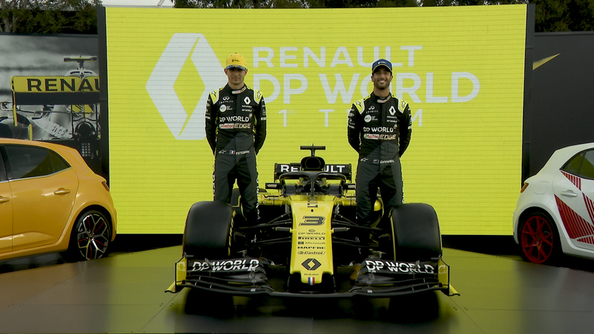 Renault reveals their 2020 livery in Albert Park
