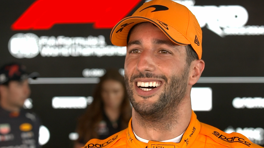 Daniel Ricciardo: Making Q3 was 'a nice box ticked'