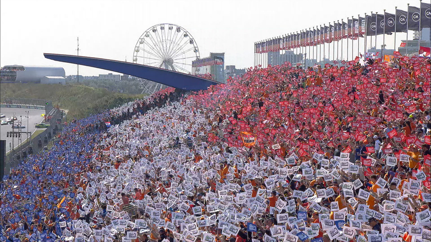2021 Dutch Grand Prix: Zandvoort fans create awesome atmosphere during race build-up