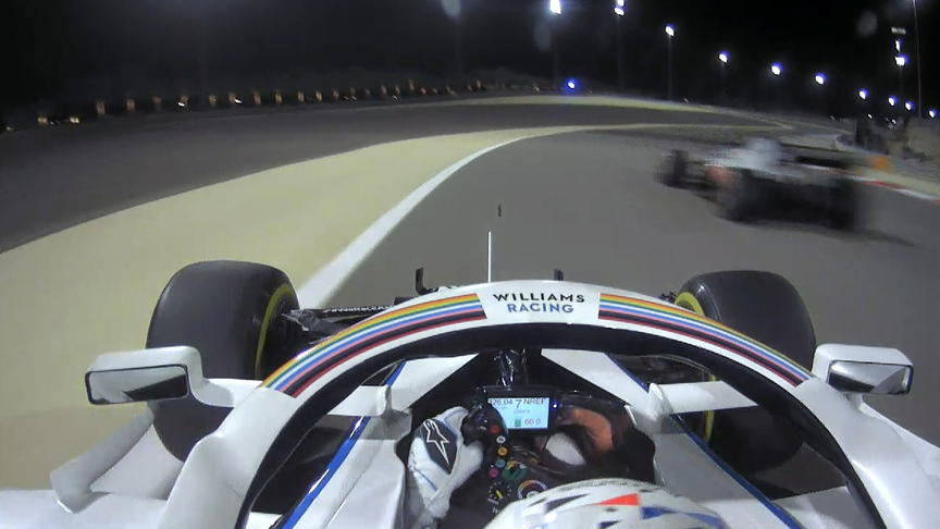 2020 Sakhir Grand Prix FP2: Aitken’s hair-raising brush with traffic