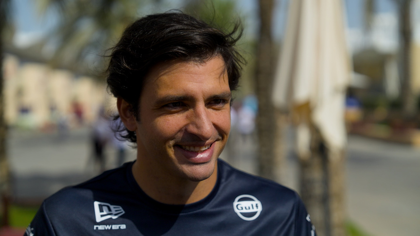 Sainz hoping for 'trouble free' days at Testing to help Williams 'catch up'