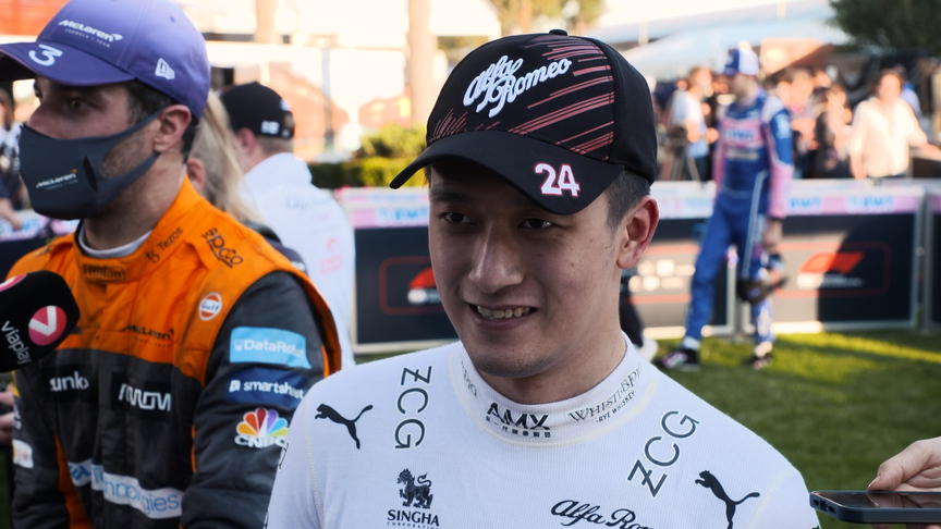 Zhou Guanyu wants to 'fight for points' in upcoming races