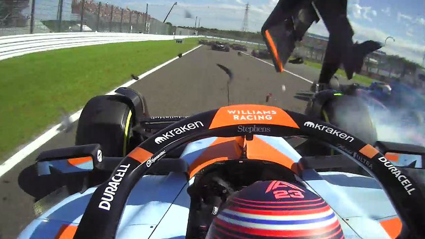 2023 Japanese Grand Prix: Best race start onboards