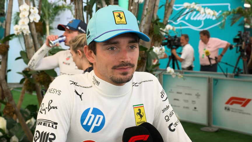 ‘He deserves it’ – Leclerc pleased for Norris, but determined to beat him next time out