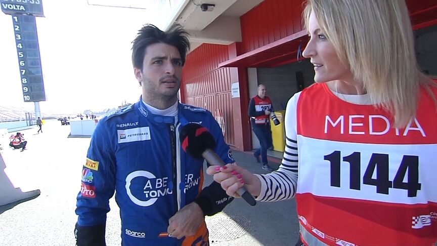 Carlos Sainz - 'Good day overall despite loss of drive'