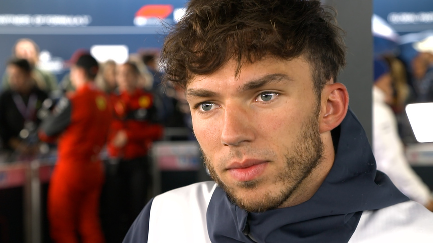 Pierre Gasly 'really happy' to finish P12 after pit-lane start