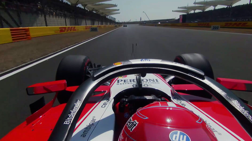 2026 Chinese GP Sprint: Ride onboard with Charles Leclerc as he sets the fastest lap in the Sprint