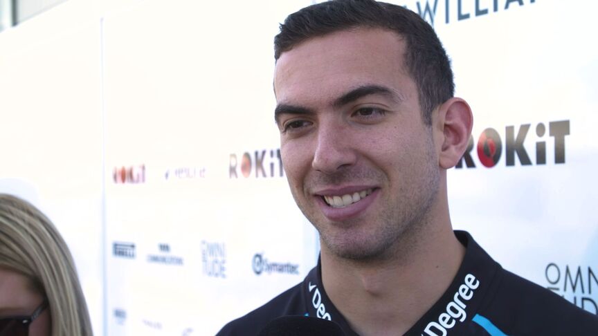 Nicholas Latifi: Tricky with 'insane amount of dust'