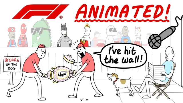 WATCH: F1 Animated returns with a hysterical alternate view of the 2023 ...