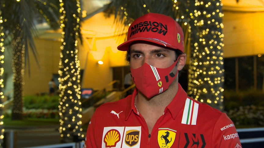 TESTING DAY 1: Carlos Sainz 'felt at home' in new Ferrari