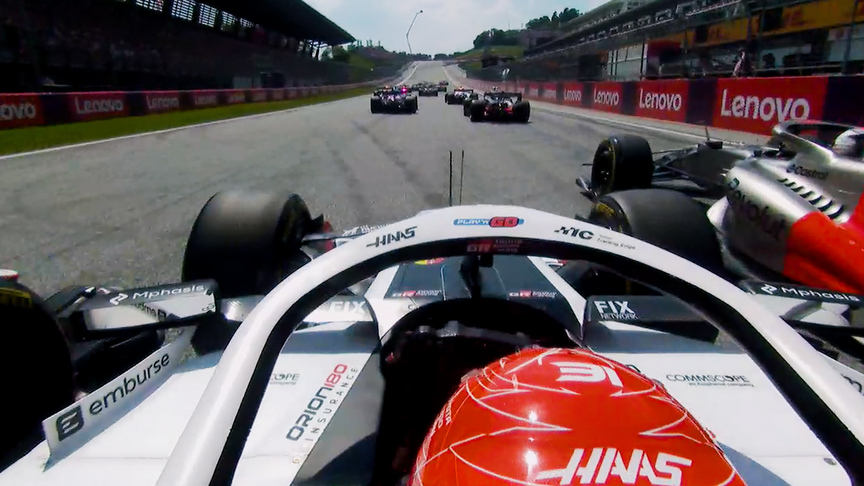 2026 Austrian Grand Prix: Best race start onboards