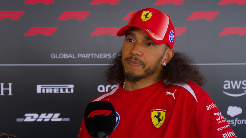 'I knew we would get to this point' - Ferrari's Hamilton happy his positivity has paid dividends