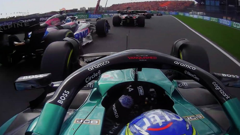 F15916 2024 Dutch Grand Prix: Best race start onboards