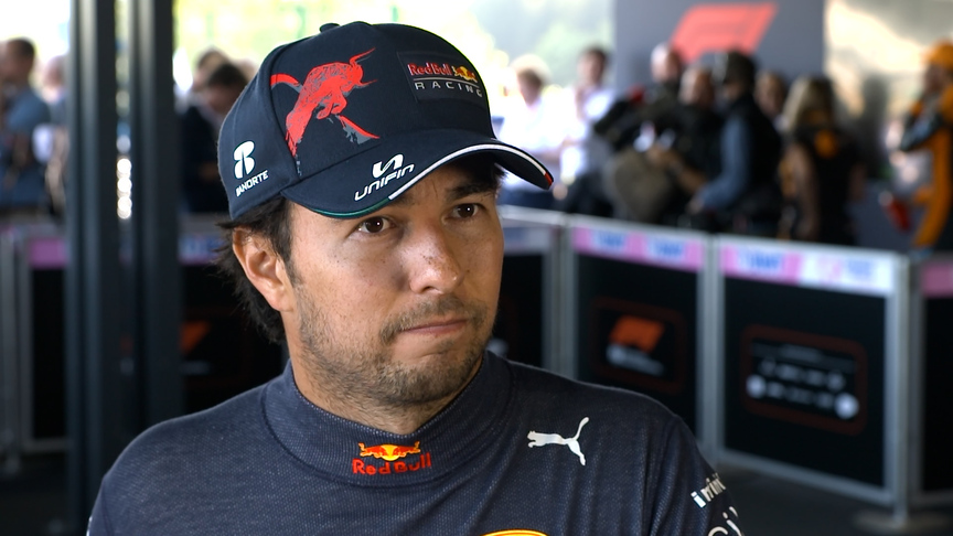 Pérez felt 'lucky' to recover after nightmare start