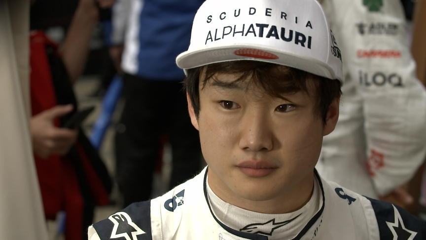 Yuki Tsunoda: Poor balance made it 'hard to stay on track' in first lap of Russian GP
