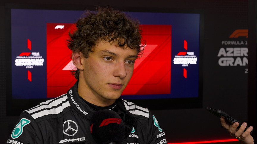 ‘We can be in the fight’ – Antonelli feeling confident after impressive practice pace in Baku