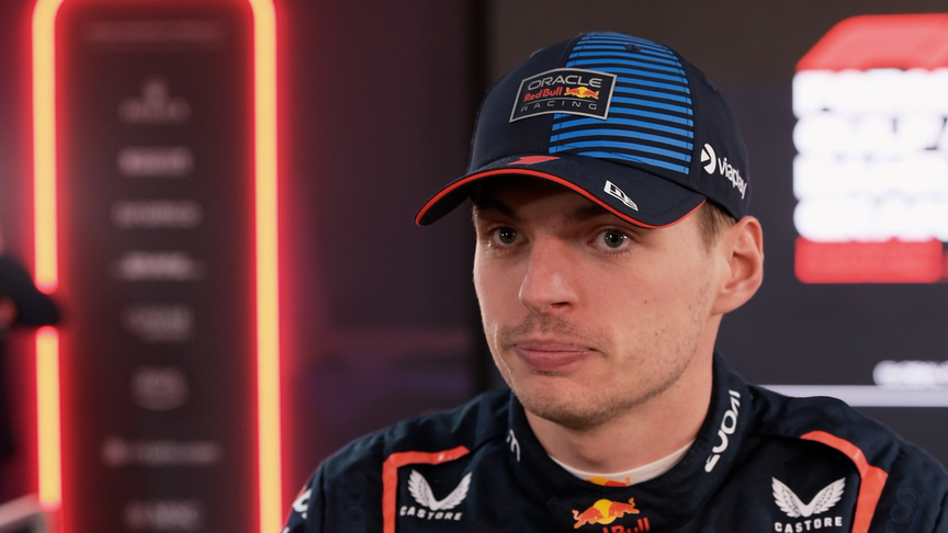 Verstappen ‘a little bit surprised’ to take pole in Bahrain