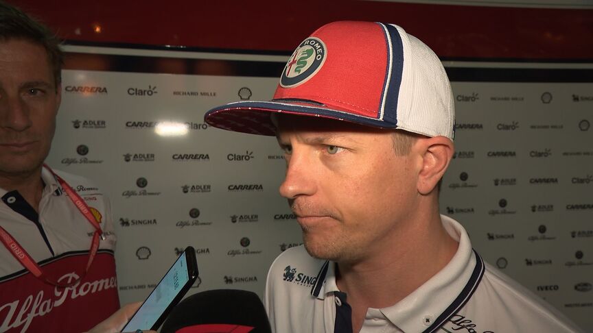 Kimi Raikkonen: Technical issue hampered practice