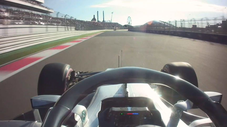 ONBOARD: Valtteri Bottas' Russia pole lap