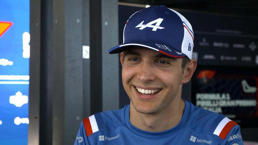 Esteban Ocon admits that Alpine are 'confident' for Italian GP