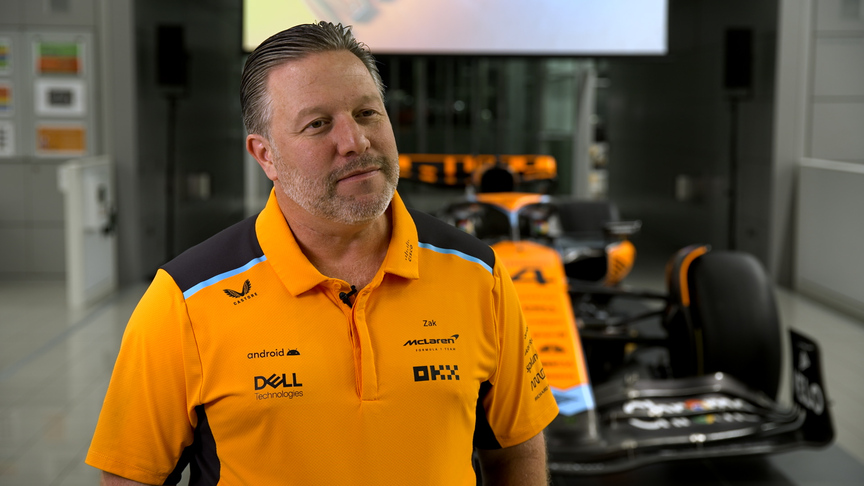 Zak Brown: The target is 'not to miss out on P4' in 2023 F1 season
