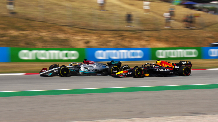 2022 Spanish Grand Prix: Verstappen and Russell battle for P2