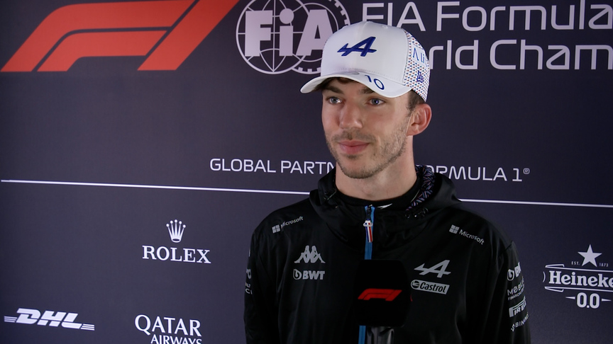 Gasly targeting points on Sunday despite missing out on Q3 in ‘exciting conditions’ during qualifying