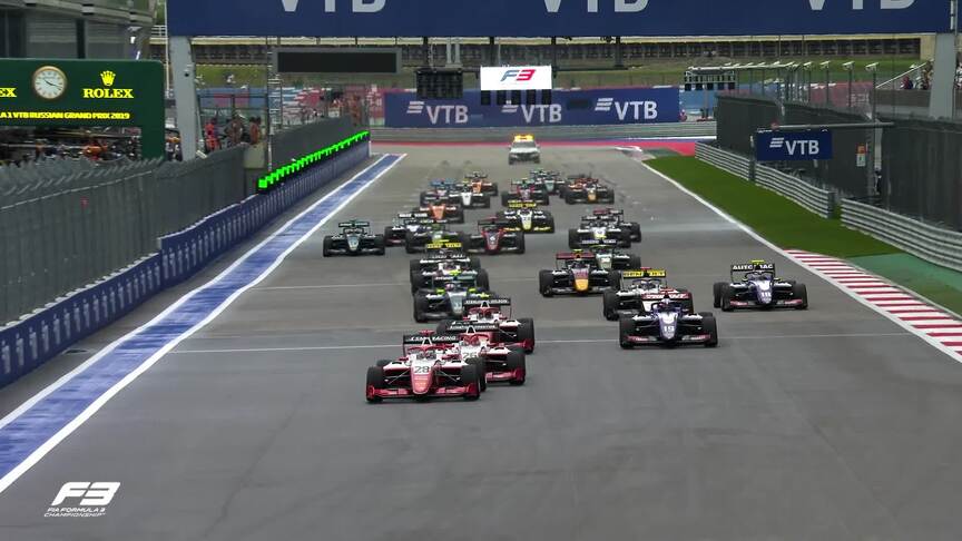 F3 2019 Round 8: Russia Race 1 highlights