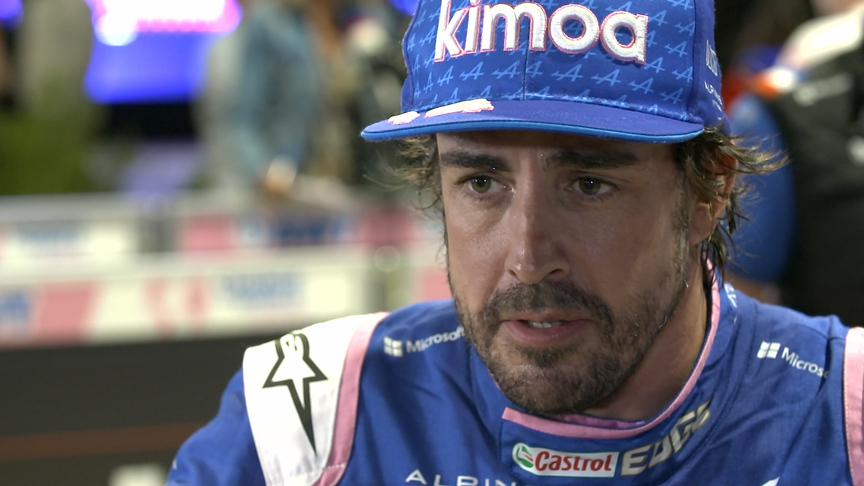 Fernando Alonso encouraged by Alpine qualifying performance