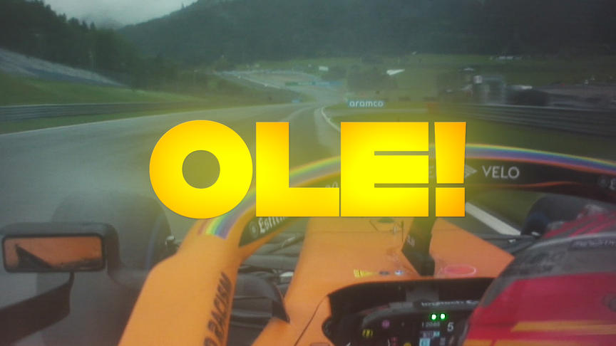 WATCH: Third-placed Sainz celebrates his best ever qualifying result