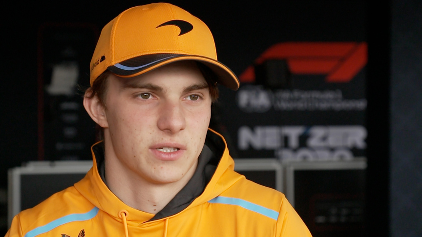 Piastri excited for 'a step up' with McLaren's upgraded package in Silverstone