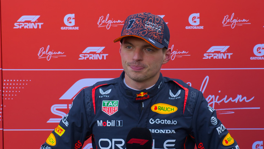 P2 'is a good result for us' insists Verstappen after Sprint Qualifying