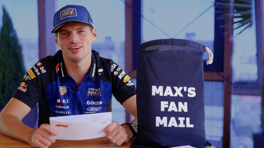 Max Verstappen answers questions from his fan mail bag