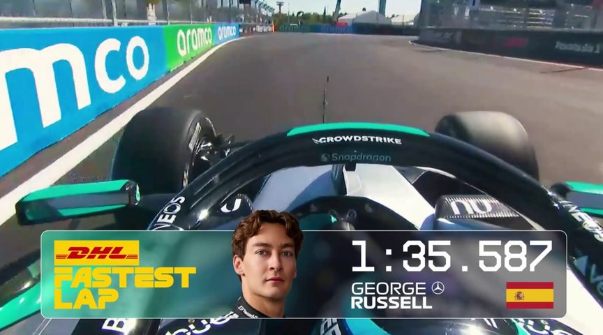 DHL Fastest Lap Award – 2026 Spanish Grand Prix