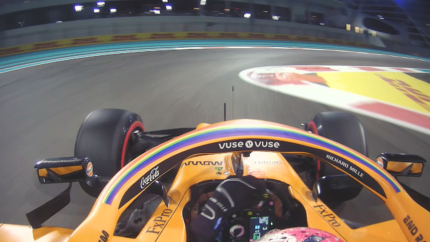 ONBOARD: Lando Norris qualifies P4 in Abu Dhabi with stunning lap