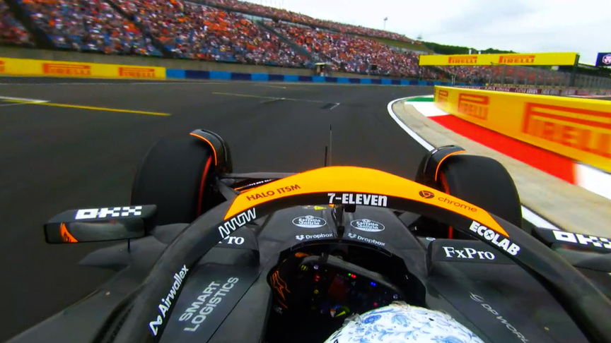 2024 Hungarian GP FP3: Onboard for Lando Norris’ fastest lap