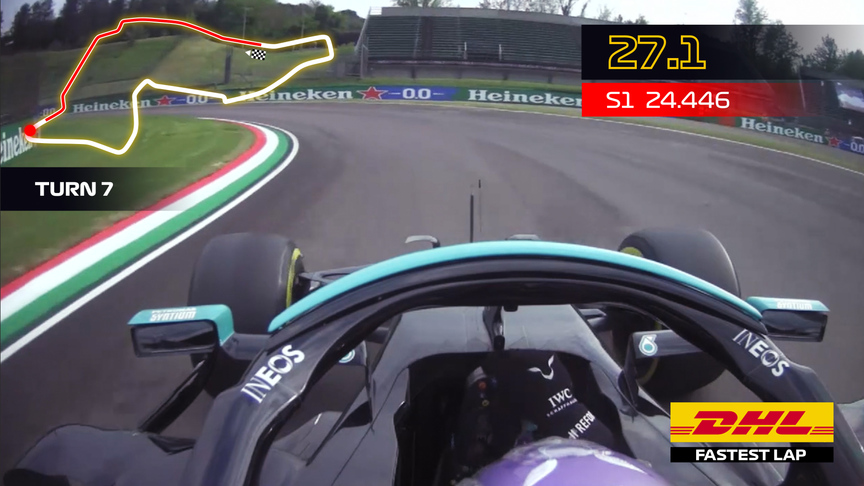 DHL Fastest Lap Award - 2021 Emilia Romagna Grand Prix