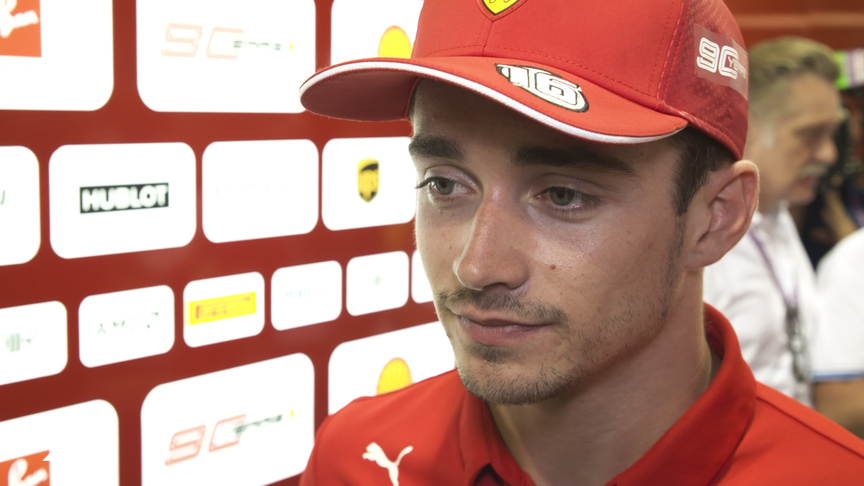 Charles Leclerc: Lack of laps didn't help today