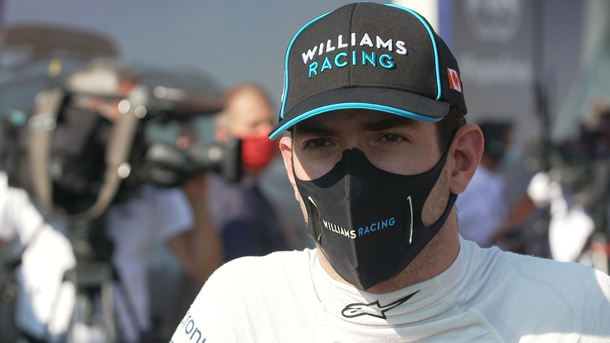 Nicholas Latifi 'couldn't avoid' Tuscan GP restart crash