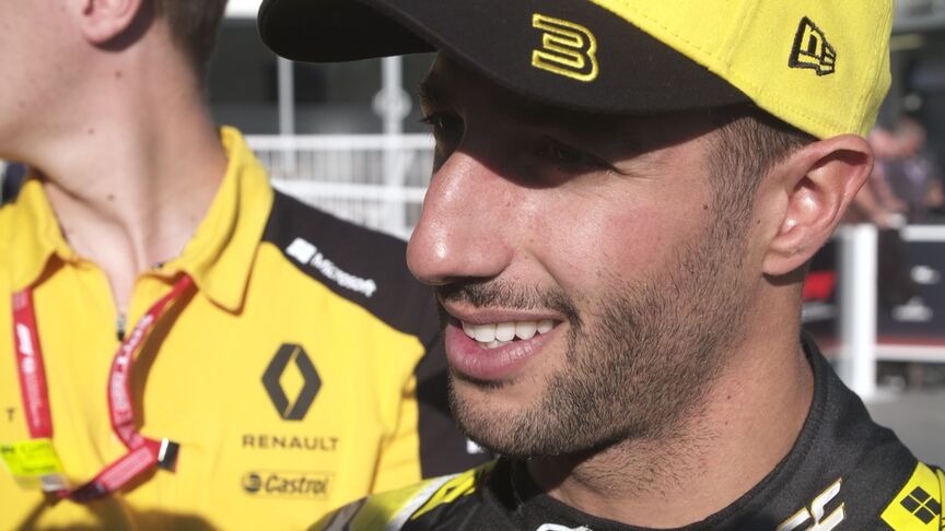 Daniel Ricciardo: 'No-one to blame but myself' for reversing incident