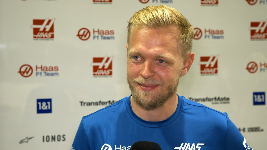 Race lap record holder Kevin Magnussen glad to be back at Marina Bay Circuit