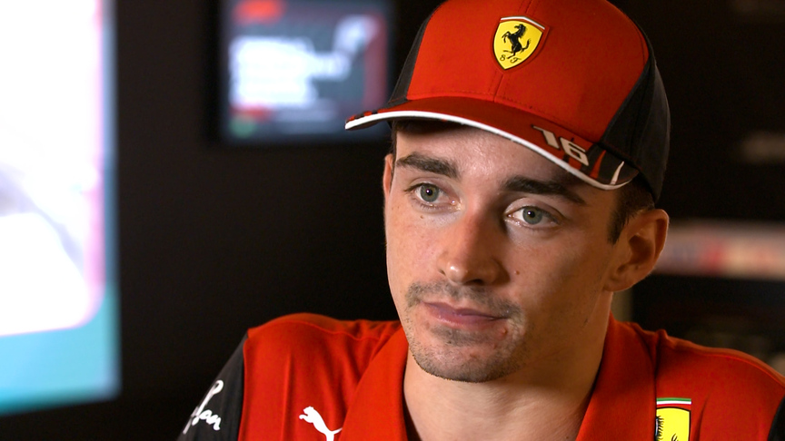 Charles Leclerc: 'I'm really, really happy' after P2 finish in Abu Dhabi