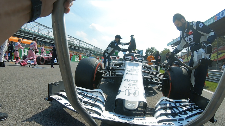 THE MECHANIC'S POV: How AlphaTauri take the AT01 from garage to grid