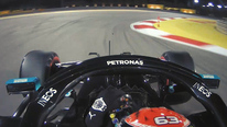 2020 Sakhir Grand Prix FP2: Onboard for George Russell's fastest lap