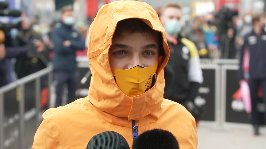 Lando Norris says Lance Stroll 'doesn't learn' after Portuguese GP crash