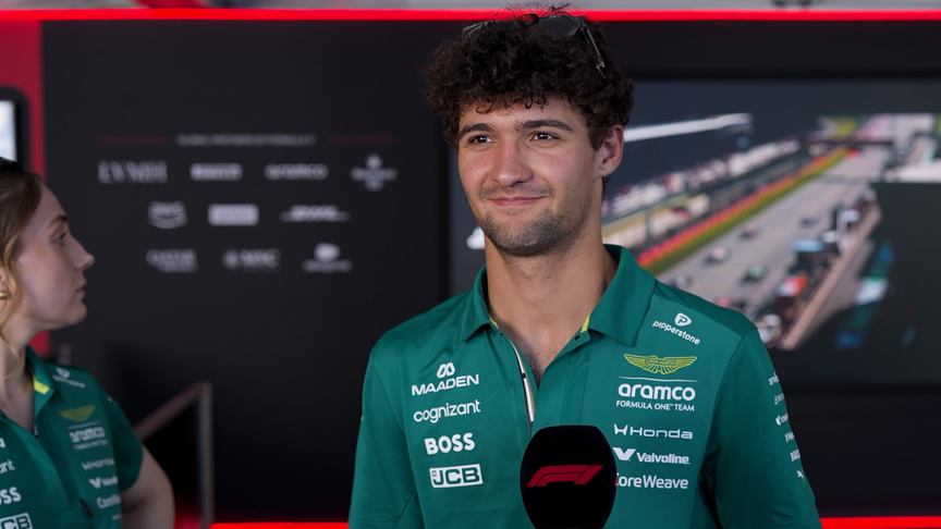 Rookie Crawford 'pretty up-to-speed' with Aston Martin